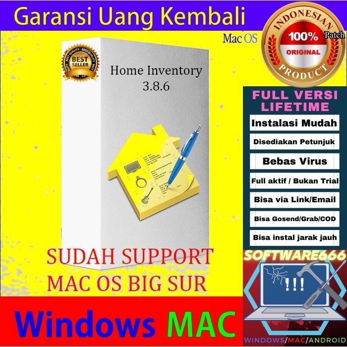 Software Manajemen Inventaris Rumah: Home Inventory 3.8 [Mac] - SOFTWARE - APLIKASI PC