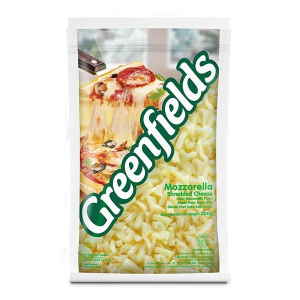 

Greenfields Moz Chesse Shredded 200G Diskon