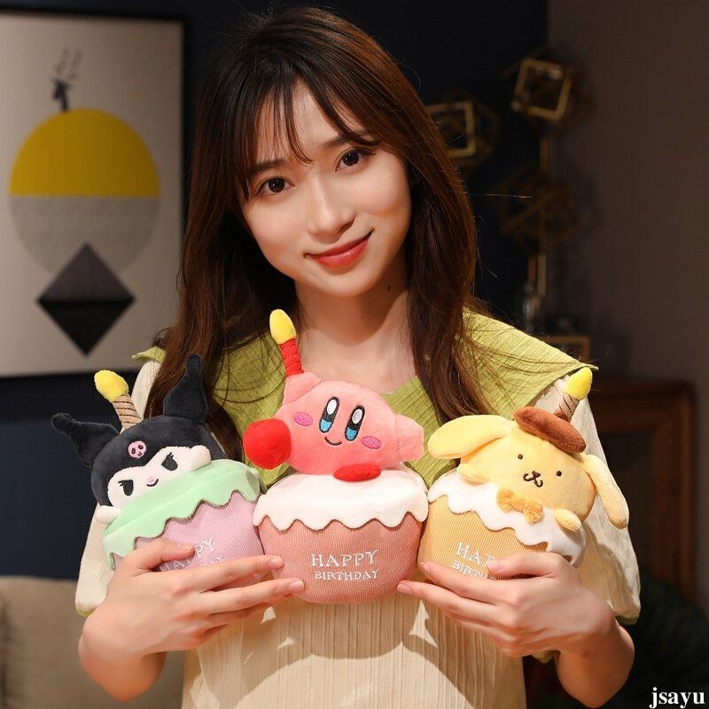 

Boneka Kue Sanrio Dekorasi Bercahaya Bernyanyi Boneka Mewah Lucu Hadiah Ulang Tahun Kreatif