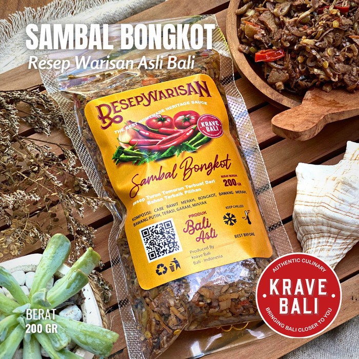 

New Arrival Sambal Bongkot Resep Warisan Sambal 200 gr- khas Bali - Krave Bali