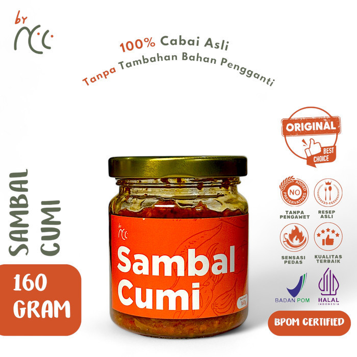 

Terbaru[Promo] By NCC Sambal Cumi Pedas 160gr