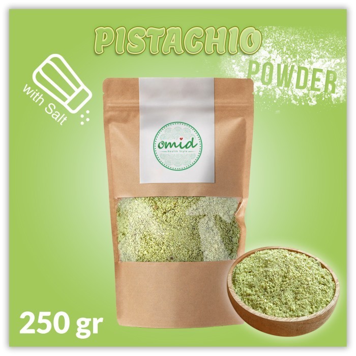 

[[Preium]] Pistachio Powder - Tepung Kacang Pistachio - 250 gr - Salted