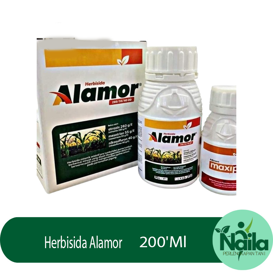Herbisida Alamor, Pembasmi Rumput Pada Tanaman Jagung. (200'Ml)