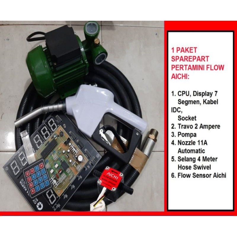 Paket SParepart Pom Mini Komponen Utama Pertamini