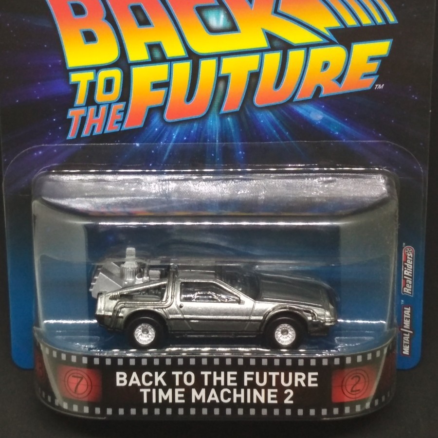 Hot Wheels Hotwheels Retro Back to The Future Time Machine 2