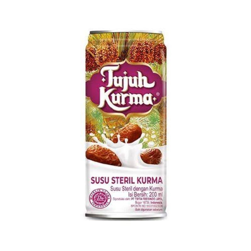 

BNS - SUSU TUJUH KURMA SUSU STERIL TUJUH KURMA 189ml