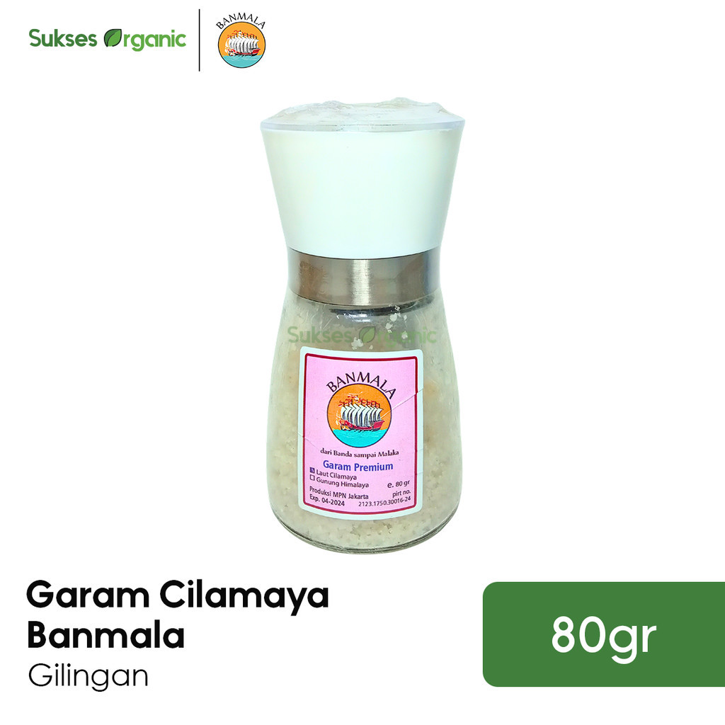 

Garam Laut Cilamaya GILINGAN Banmala 80gr