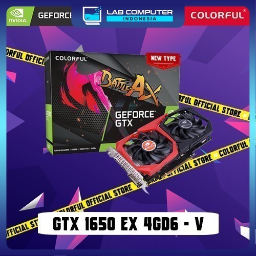 VGA Colorful GeForce GTX 1650 4G