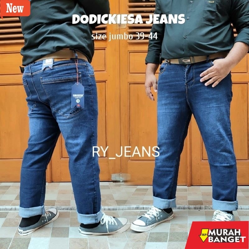 Denim Pria Jumbo celana jumbo jeans jumbo pria jeans street melar celana big size dodickiesa