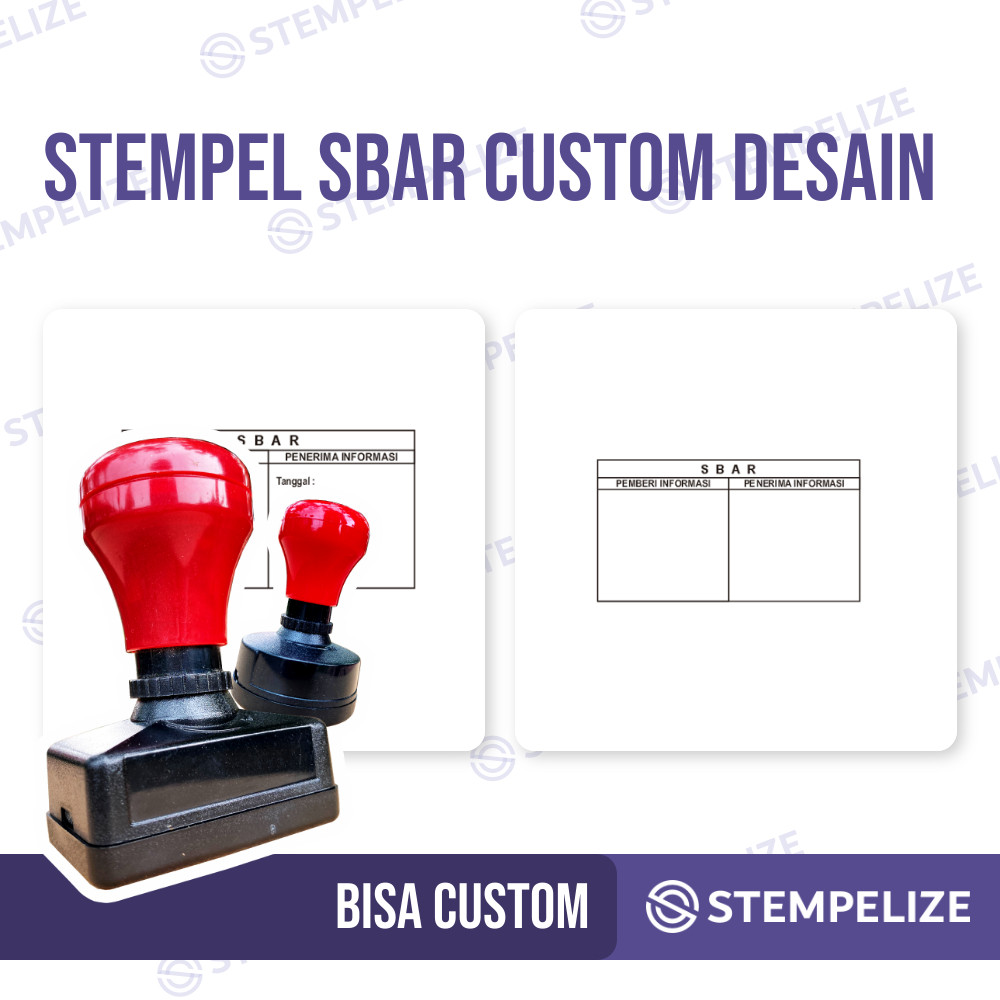 

Stempel SBAR Custom Desain