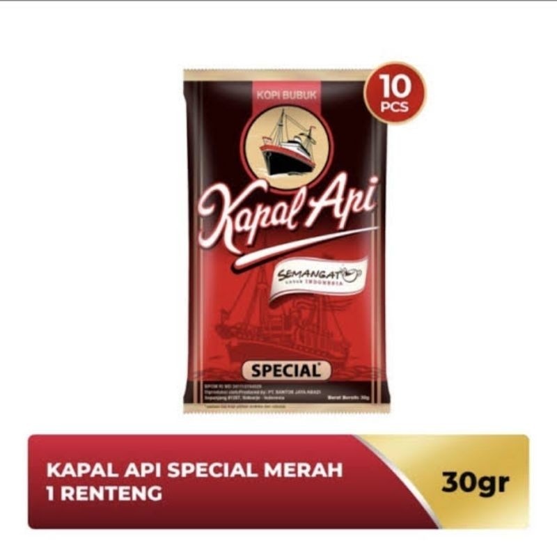

Kopi Kapal Api Special 30gr || 10 Sachet ~ Menoz Stores