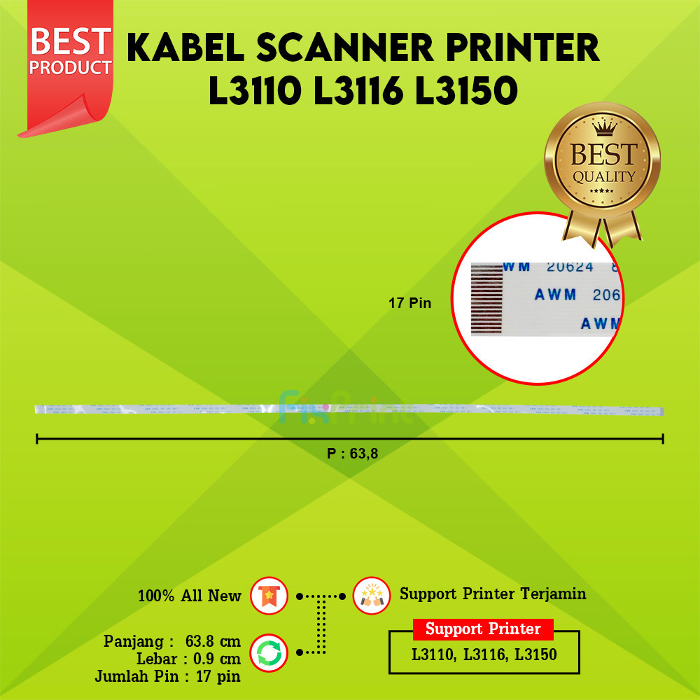 Kabel Motor Scanner L3110 New Cable Flexible Motor Scanner Printer Epsn L3150 L3210