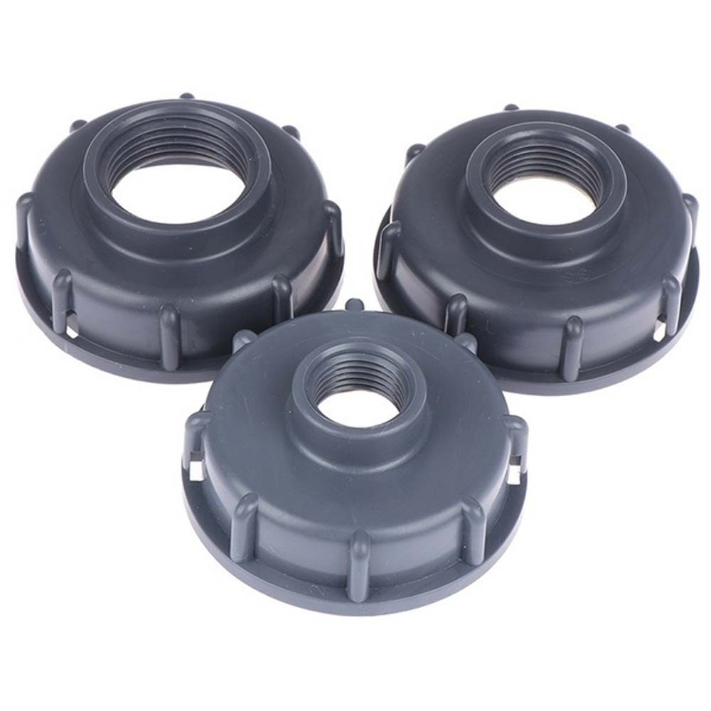 Ton Barrel Valve Fittings Adapter 60mm Female thread IBC fuel tank Connector S60X6 Coarse Thread Cap