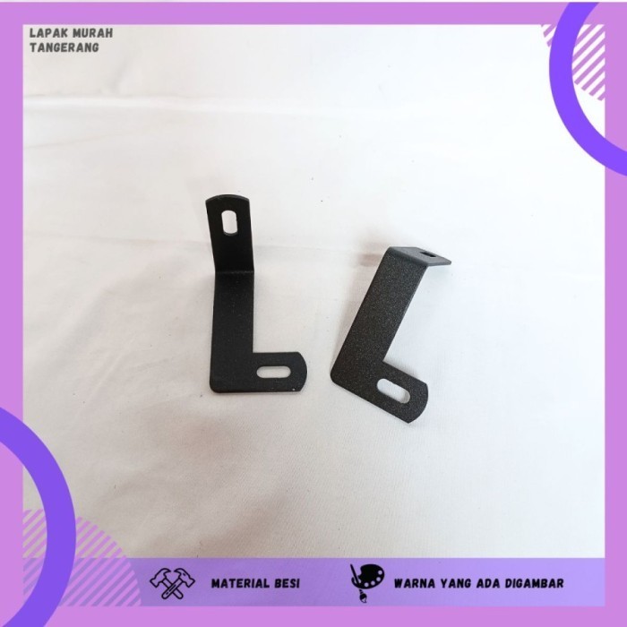 BRACKET LAMPU TEMBAK YAMAHA LEXI 125 BREKET LAMPU FOGLAMP LEXI BRAKET BESI LAMPU D2 BAWAH KOLONG DEP