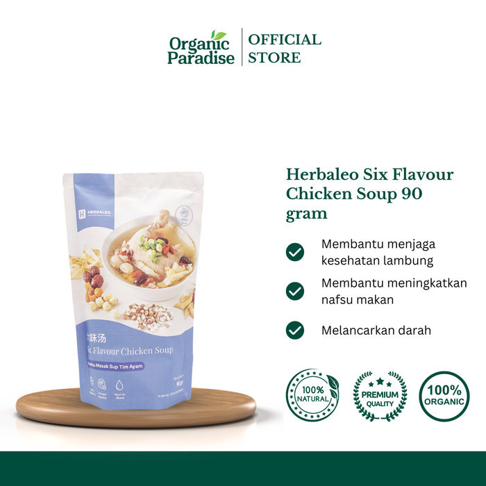 

Herbaleo Six Flavour Chicken Soup 90 gram