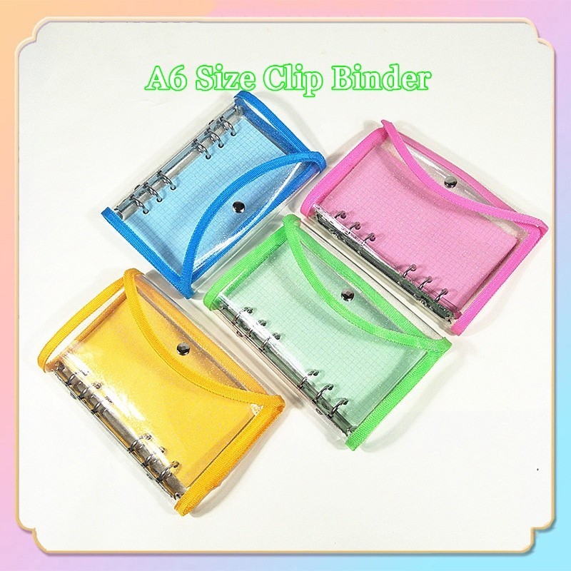 

(Ukuran A6) Binder Finance Clip / File Organizer Pengikat Keuangan