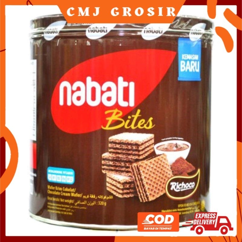 

NABATI Bites Wafer Kaleng 287 gr