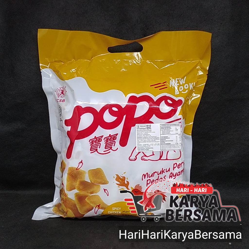 

POPO SPICY CHICKEN FLAVOURED MURUKU 24'S X 12GR