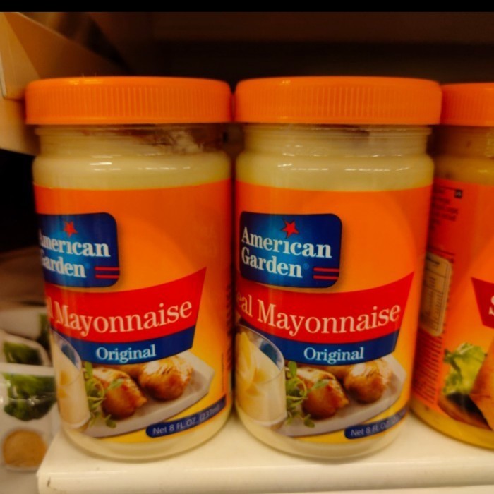 

Roux american garden real mayonaise gluten free 237ml