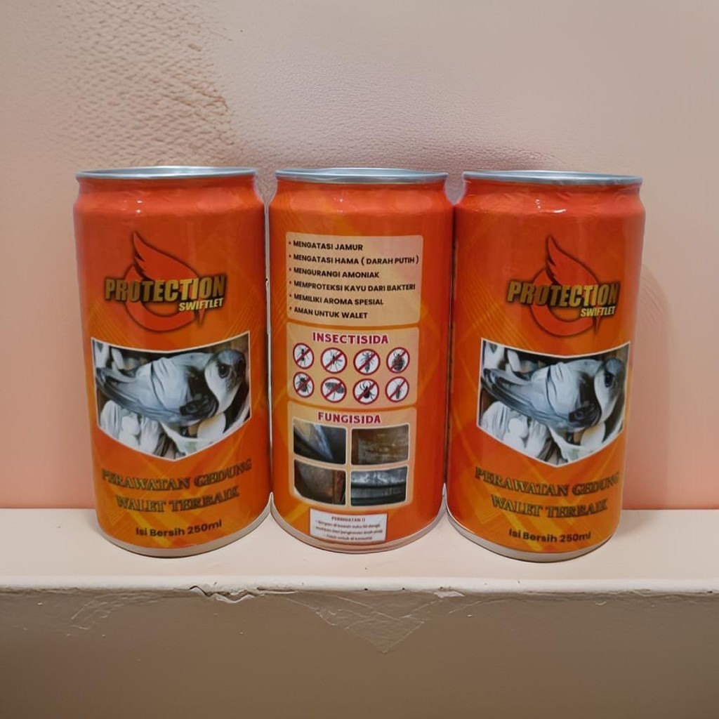 Obat Pembasmi Jamur Hama Amoniak Walet 3 PROTECTION Funginsectic 250ml Obat Anti Jamur Hama Amoniak 
