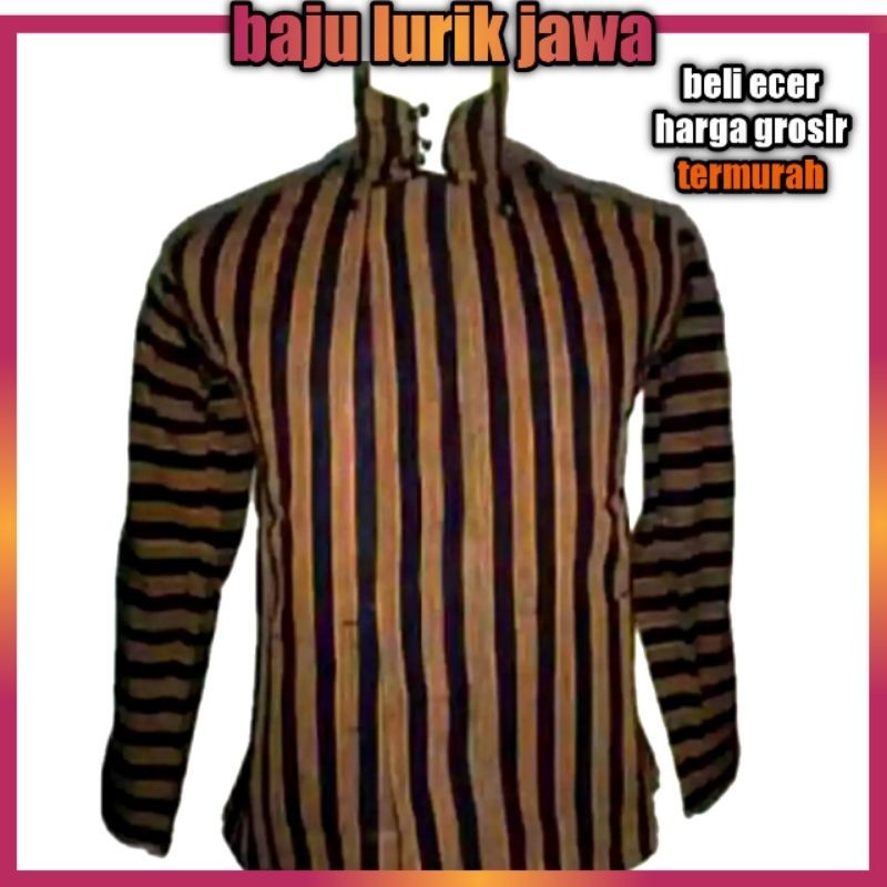 LURIK GROSIR BAJU LURIK baju surjan baju tradisional sunan Kalijaga