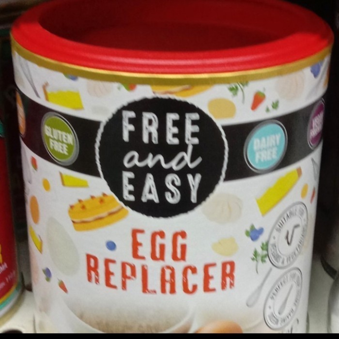 

free and easy egg replac no egg flour 135gr tepung