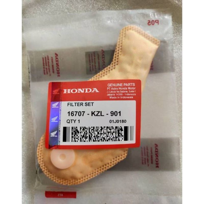 COD Saringan Filter Bensin Honda Beat Fi - Vario 110 - Scoopy Fi KZL Original 16707-KZL-901 ASLI - R