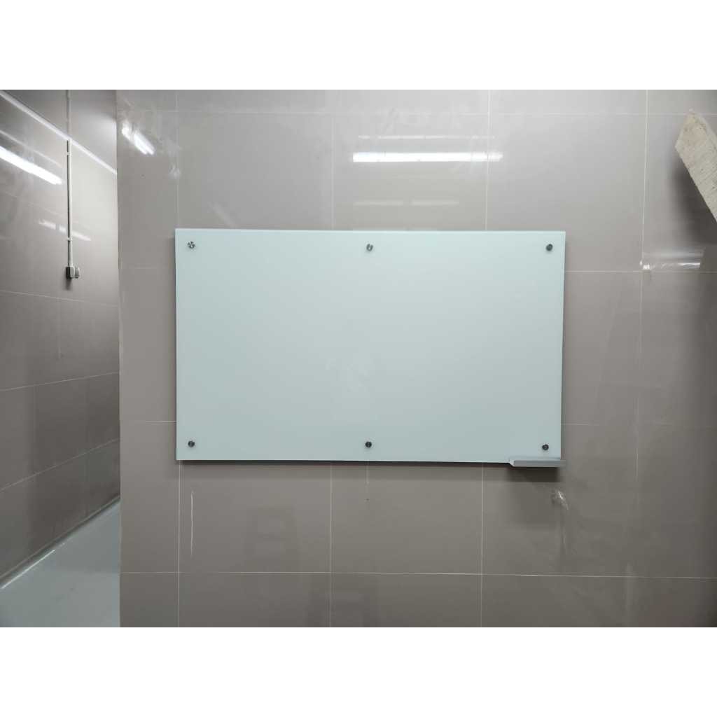 Glassboard 100 x 120 Papan Tulis Kaca Glass Board 100 x 120 Termurah - 5mm