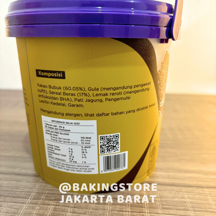 

RB Collins Choco Crunchy 1 Kg Coklat Chruncy Selai Coklat Pasta Chocolate Selai Roti HALAL