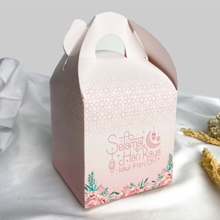 

Gable Box Edisi Lebaran - Ukuran Ukuran 14x14x14 cm cm - Box Hampers - Box Lebaran