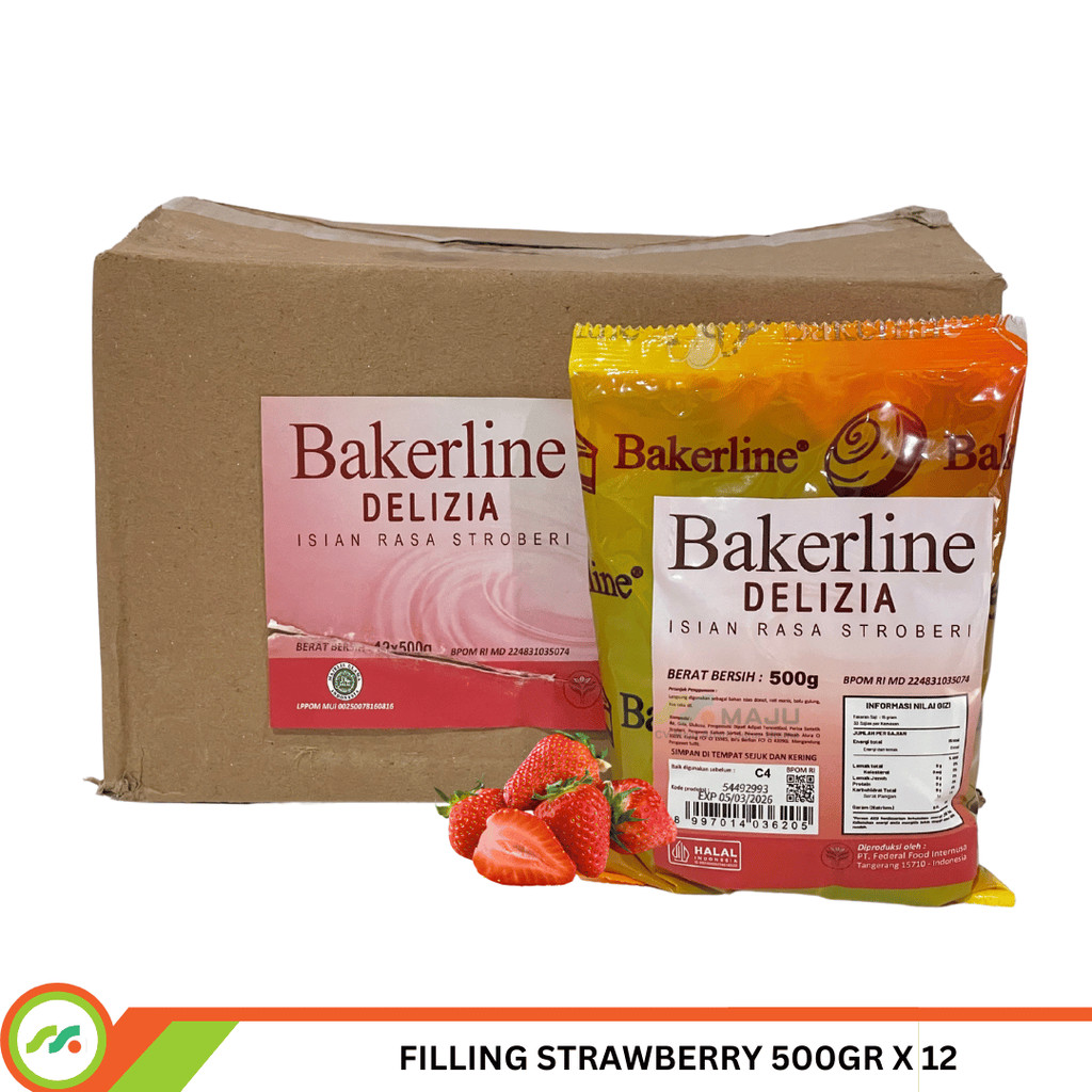 

BAKERLINE DELIZIA STRAWBERRY C4 500GR