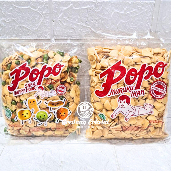 

POPO MURUKU SNEK HAPPY HOUR SWEET & SPICY SNAKS / POPO MURUKU IKAN 400GR