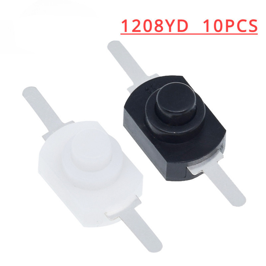 10/50pcs saklar senter kecil / tombol saklar senter / 2-pin saklar push button / saklar senter / sak