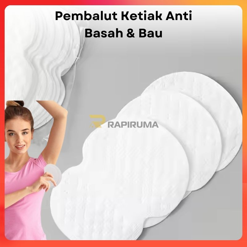 (2 pcs ) Penghilang Keringat Ketiak / Pad Anti Bau Basah Ketiak / Pembalut Ketiak Anti Keringat