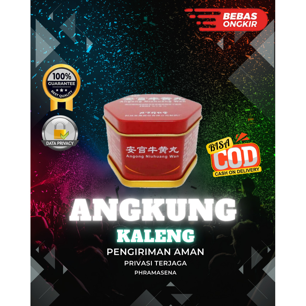 Terbaru Angong Niuhuang Wan (Kaleng) / Angkung Kaleng Original Angong 1 Kaleng