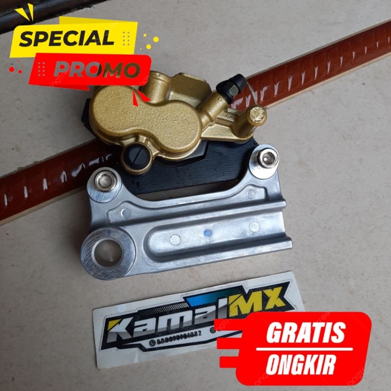 SALE kaliper rem belakang klx 2piston kw super breket ori klx pnp swing arm klx klx150 s l g dll