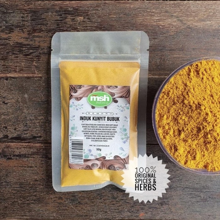

*BUY 1 GET 1 FREE* Induk Kunyit Bubuk PACK COD