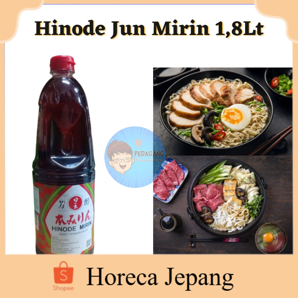 

Hinode Jun Mirin 1,8Lt/ Hinode Jun Mirin/ Arak masak 1.8 liter/Arak Masak Jepang/ arak masak/ Hinode Hon Mirin/ arak masak