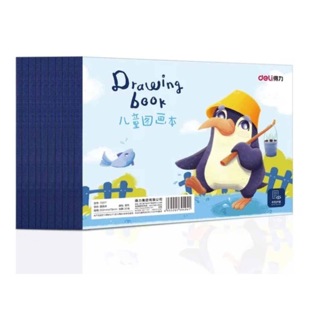 

Deli Drawing Book / Buku Gambar 20 Lembar Kertas Tebal 73377