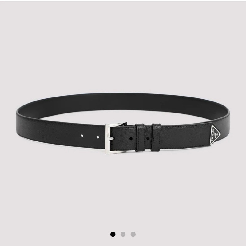 [New] Belt Prada Leather