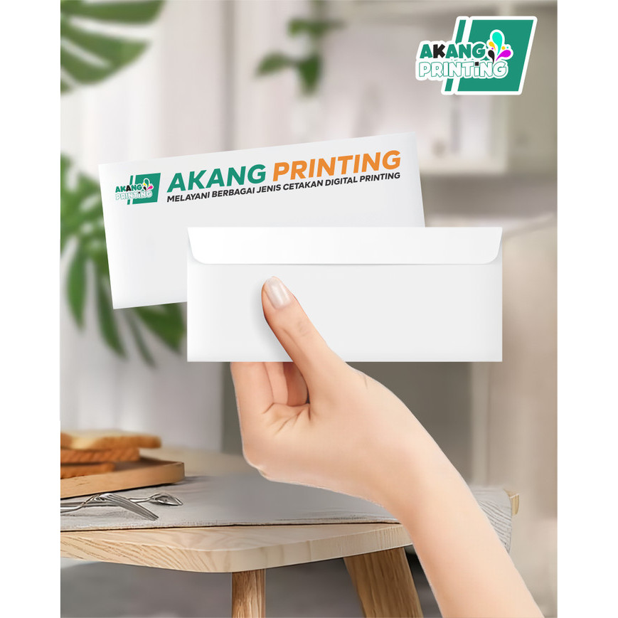 

CETAK AMPLOP KOP SURAT CUSTOM 11 X 23 CM PUTIH 1 BOX ( ISI 100 )