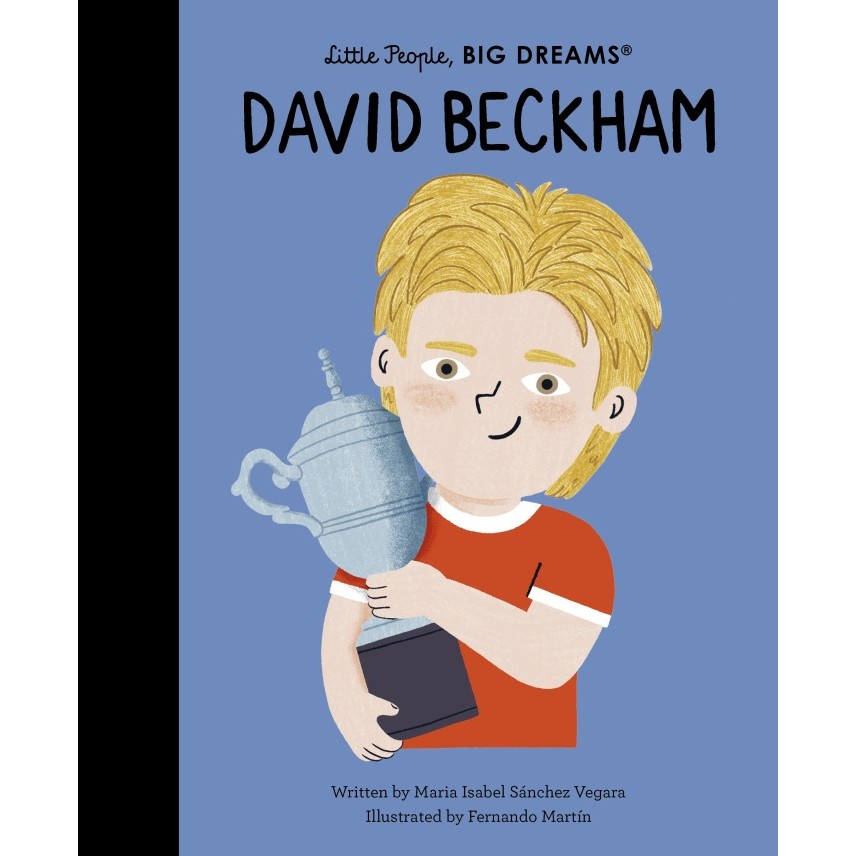 David Beckham Biography Book - Little People Big Dreams, Hardcover (HC) by Maria Isabel