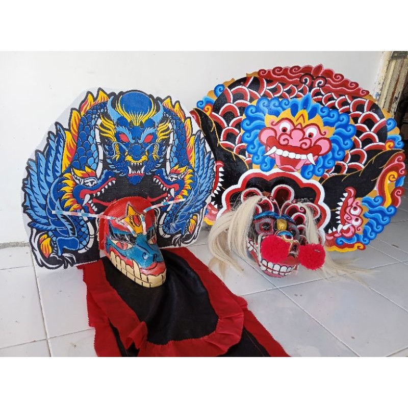 barongan devil/barongan devil anak/barongan anak/barongan pentas untuk usia 2-6 tahun