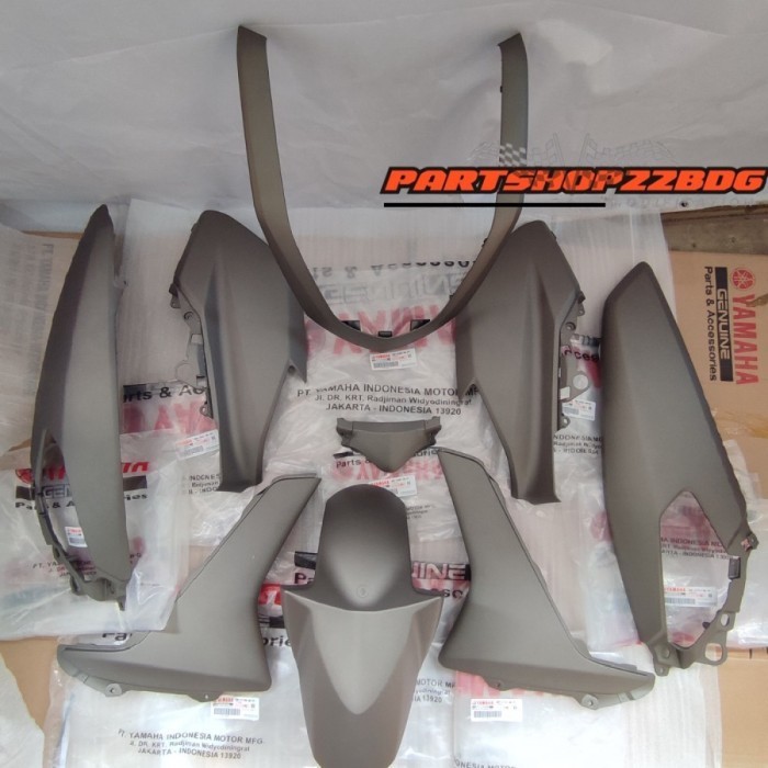 COVER FULL BODY HALUS SET NMAX ABU ABU 2017-2018 ORIGINAL YGP