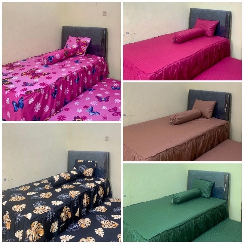 Sprei Bed Sorong / Sprei Dorong/ Sprei 2in1/ Sprei Anak/ Sprei Murah/ Sprei Homemade/ Sprei Rumai sp