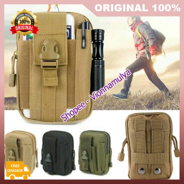 Tas Pinggang Pria Polos Tas Tactical Pinggang Tas Pinggang Sabuk Pria Tas Pinggang Pria Tactical ORI