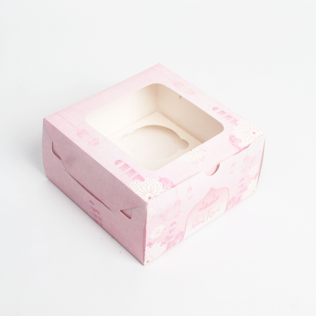 

1588CPL Kotak Cupcake Isi 4 #Edisi Lebaran (Ukuran 15,8x15,8x8 cm) | Custoom.in