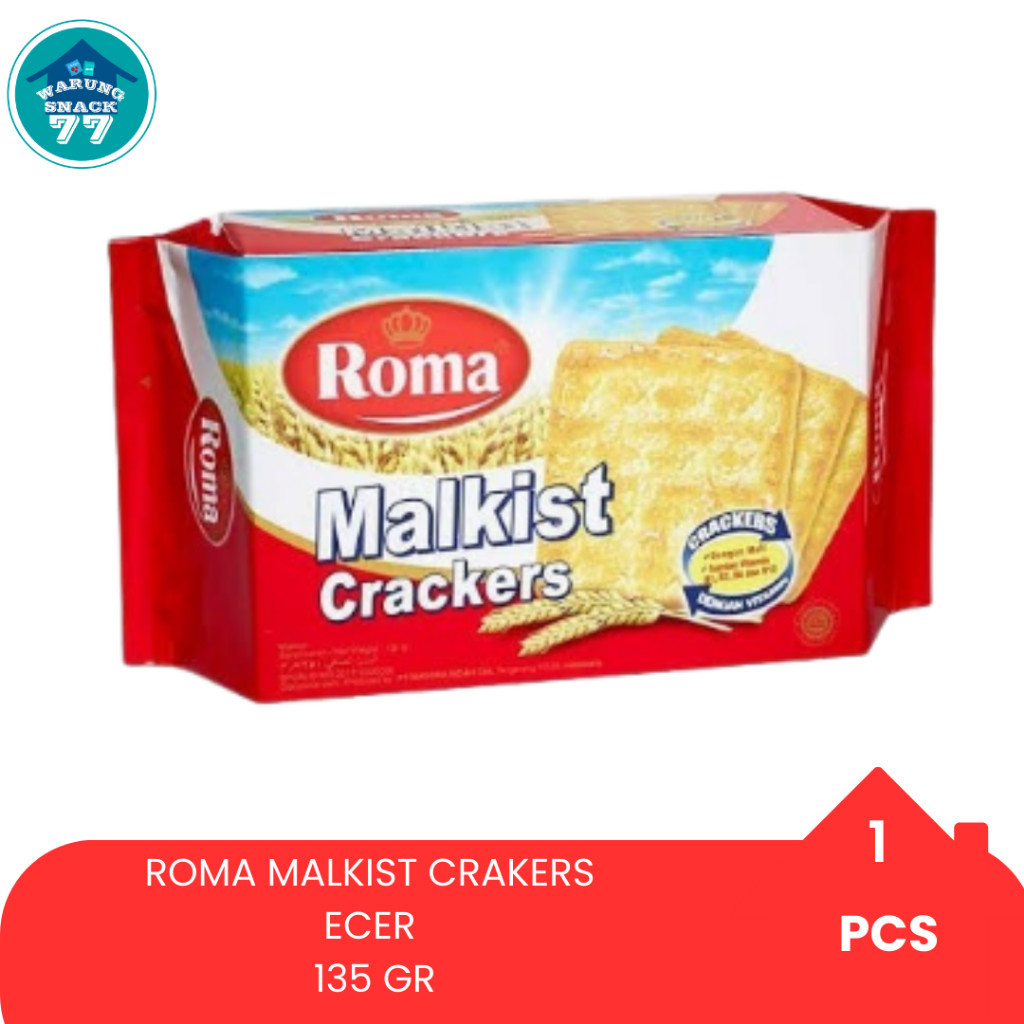 

ROMA MALKIST CRACKERS 105 GR ECER pusat grosir murah meriah