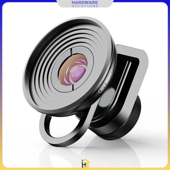 Lensa Kamera Smartphone Universal Clip 10X Macro Lens - APEXEL HD5M