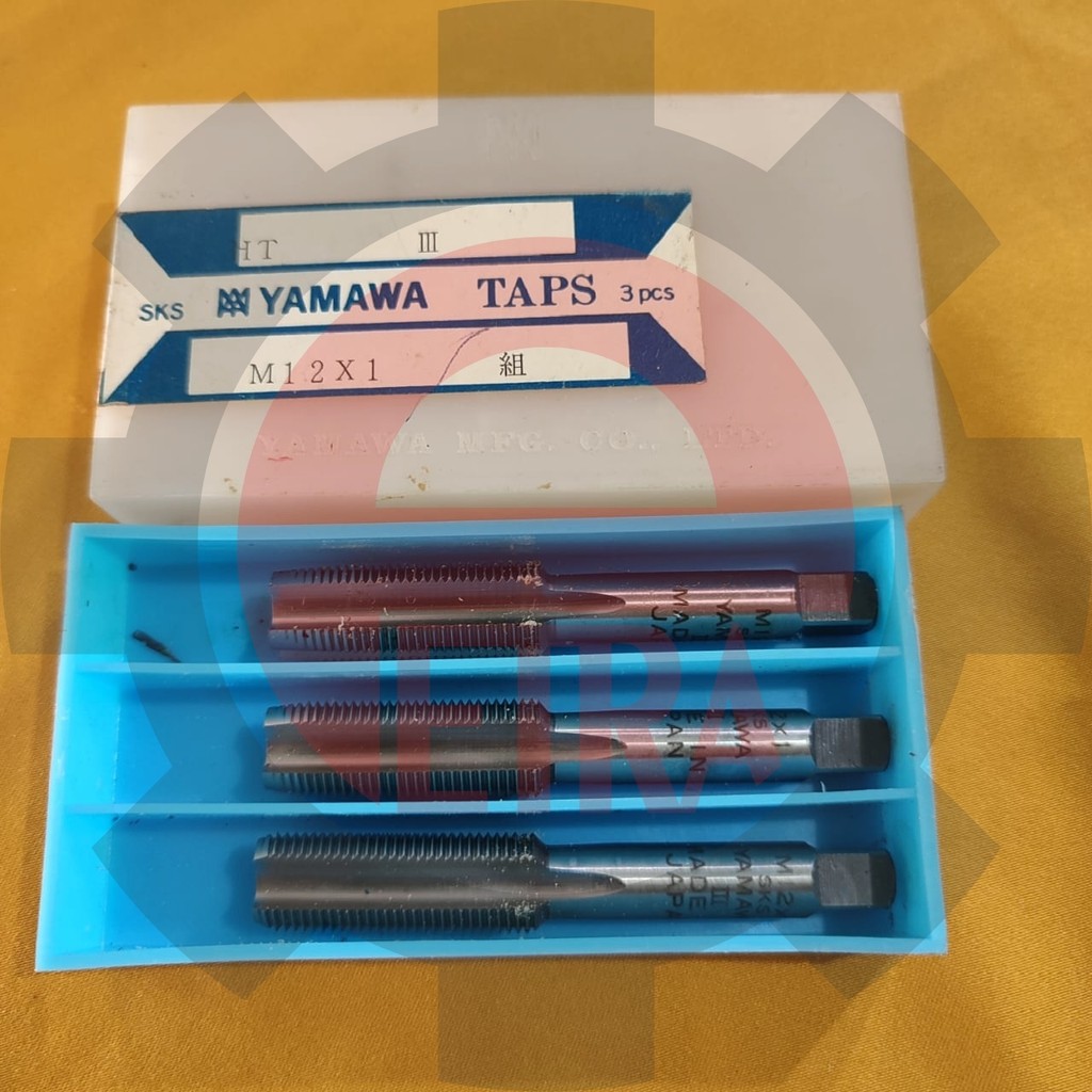 hand tap set yamawa 12 x 1 japan